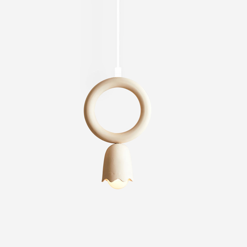 Dimmable Glow Minimalist Pendant Light With Ceramic